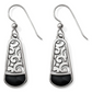 BRIGHTON EARRINGS CATANIA BLACK