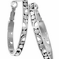 BRIGHTON EARRINGS CONTEMPO LARGE HOOPS
