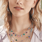 BRIGHTON NECKLACE ELORA GEMS MULTI LAYER