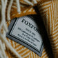 FOXFORD THROW INNISFREE CASHMERE AND LAMBSWOOL
