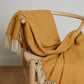 FOXFORD THROW INNISFREE CASHMERE AND LAMBSWOOL