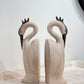 RESIN HERON BOOKENDS