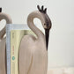 RESIN HERON BOOKENDS