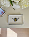 YELLOW BEE PLATE RECTANGLE