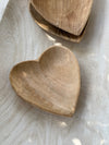 MANGO WOOD HEART DISH
