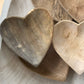 MANGO WOOD HEART DISH