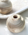 WOODSPUN VASE MEDIUM