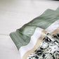 de LAMAR SILK SQUARE SCARF, GREEN