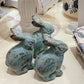TERRA-COTTA RABBIT AQUA