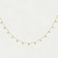 DEAN DAVIDSON NECKLACE ORSAY CHARM, CLEAR CZ