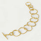 DEAN DAVIDSON BRACELET CAMILLE LINK, WHITE CZ