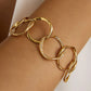 DEAN DAVIDSON BRACELET CAMILLE LINK, WHITE CZ