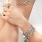 BRIGHTON BRACELET MEDICI TWO TONE LINK