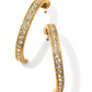 BRIGHTON EARRINGS MERIDIAN ZENITH MEDIUM HOOP