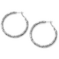 BRIGHTON EARRINGS PEBBLE SMALL HOOP