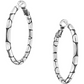 BRIGHTON EARRINGS PEBBLE SMALL HOOP