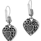 BRIGHTON EARRINGS RENO HEART LEVERBACK