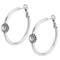 BRIGHTON EARRINGS TWINKLE MEDIUM HOOP